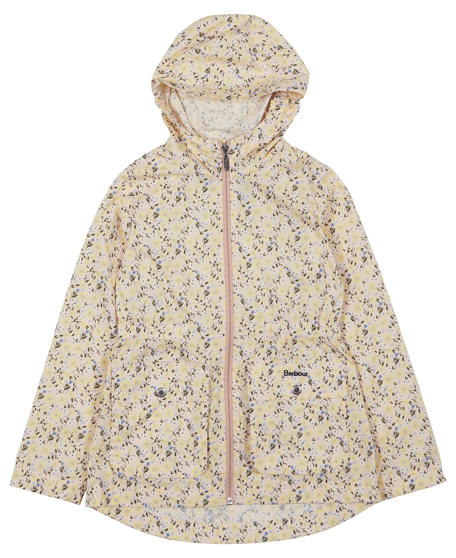 Barbour Girls Printed Maara Showerproof Jacket