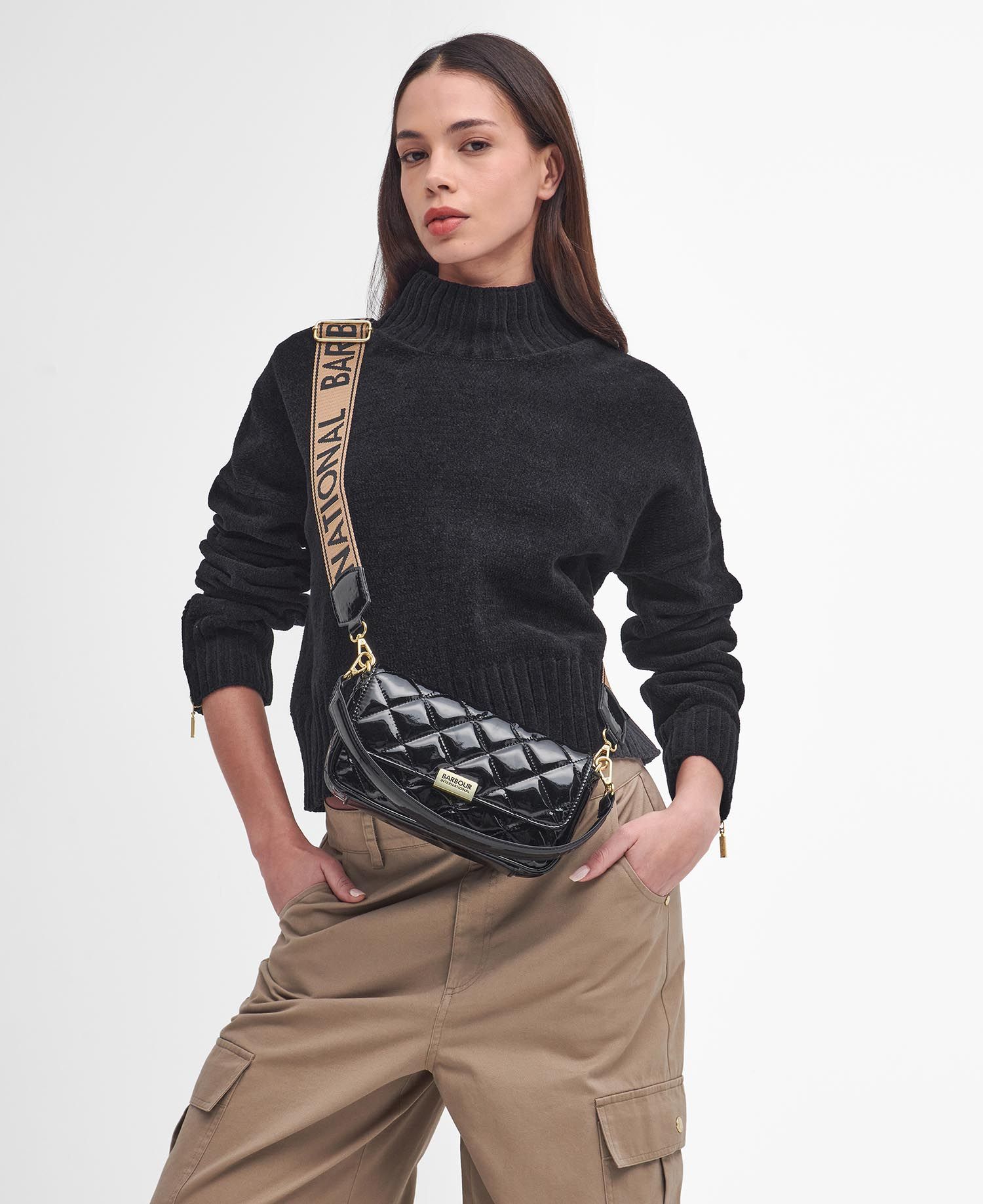 Soho Mini Quilted Crossbody Bag