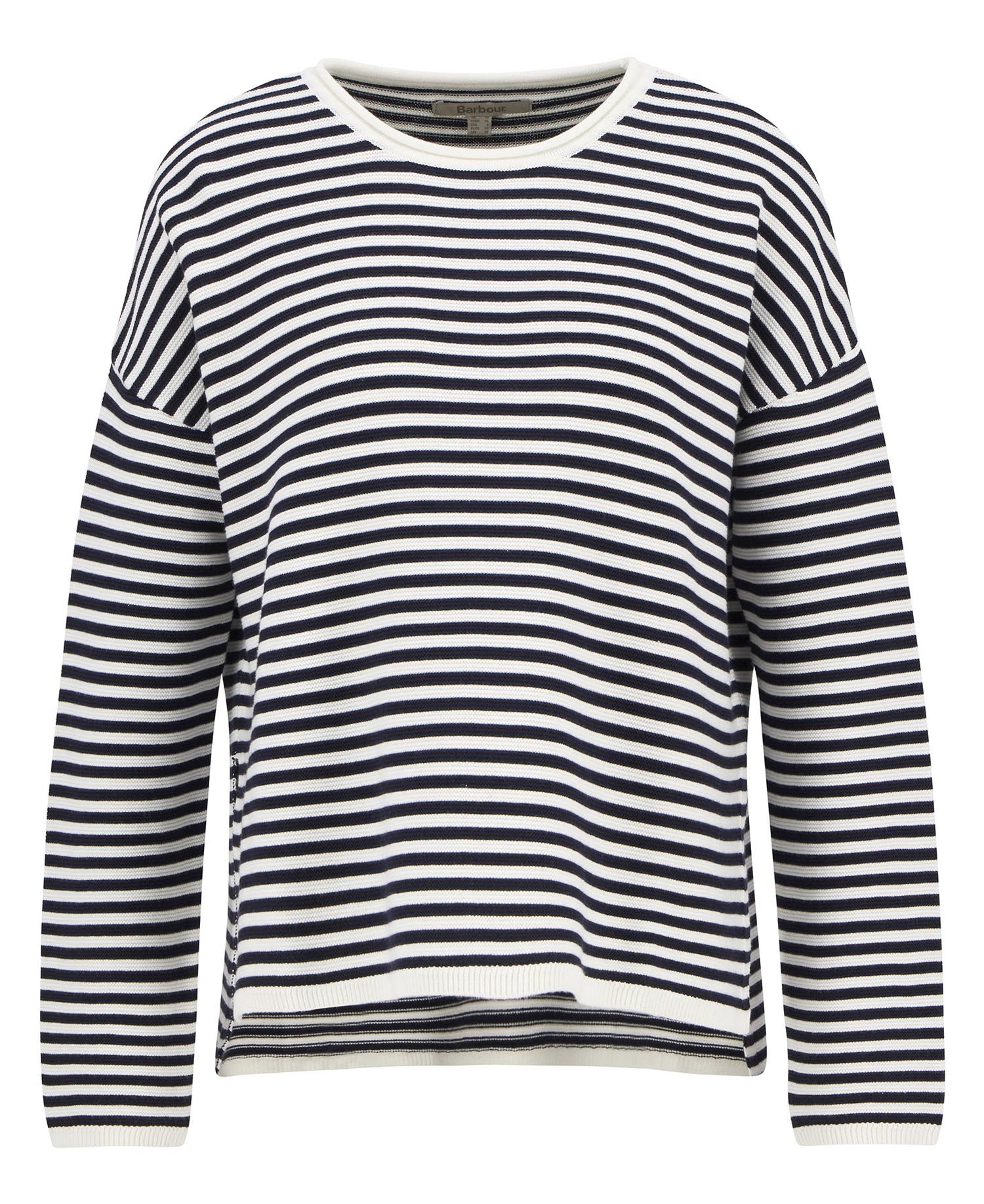 Marine Striped Crew Neck Jumper