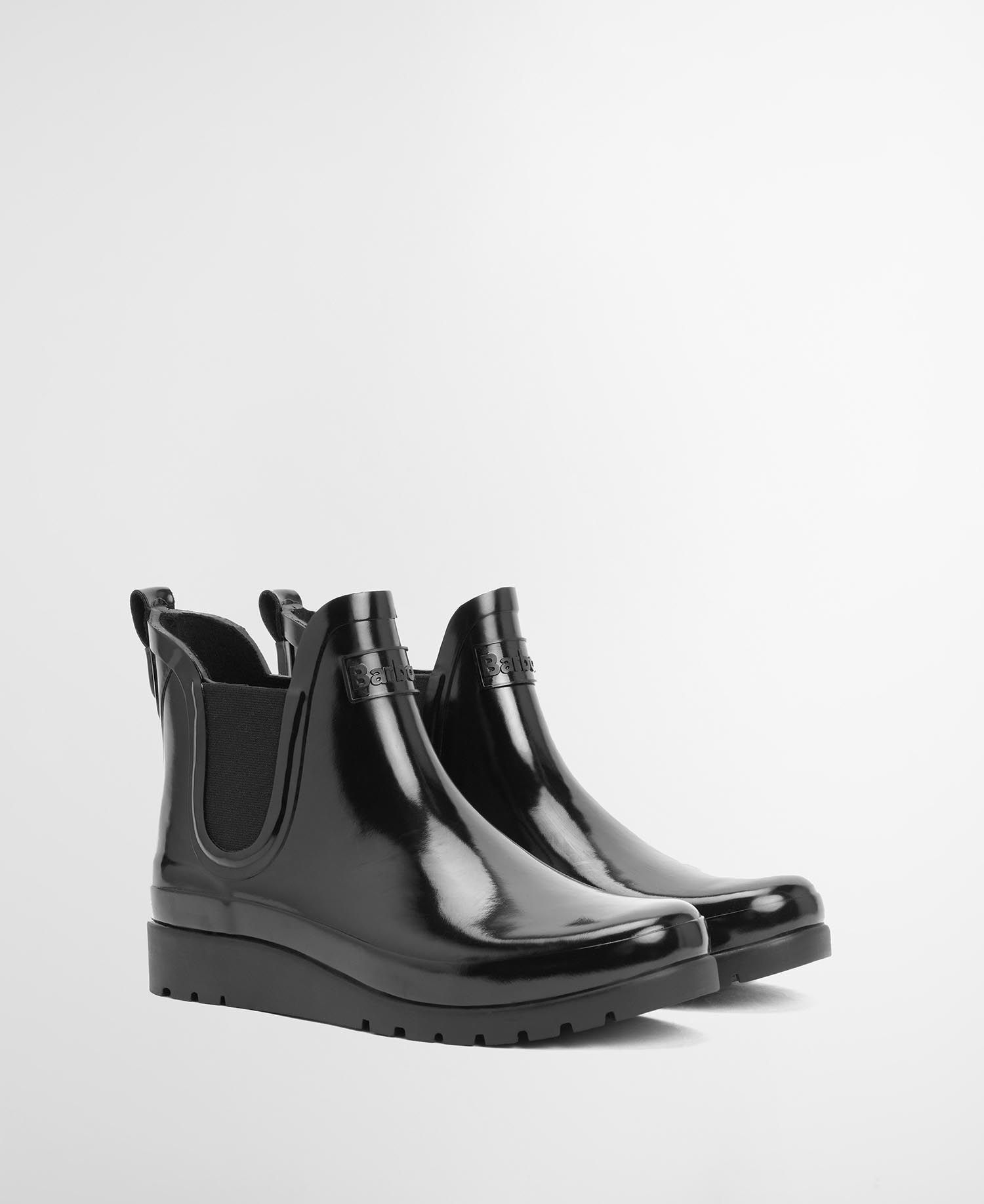 Barbour The Edit by Alexa Lou Wedge Ankle Wellingtons