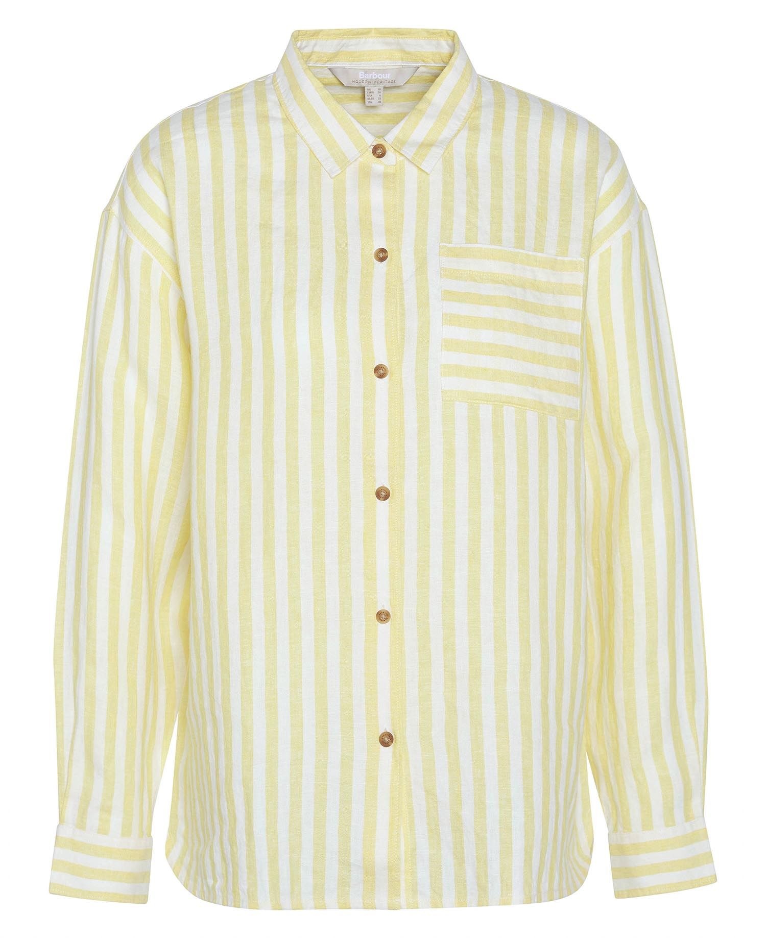 Annie Striped Linen Shirt