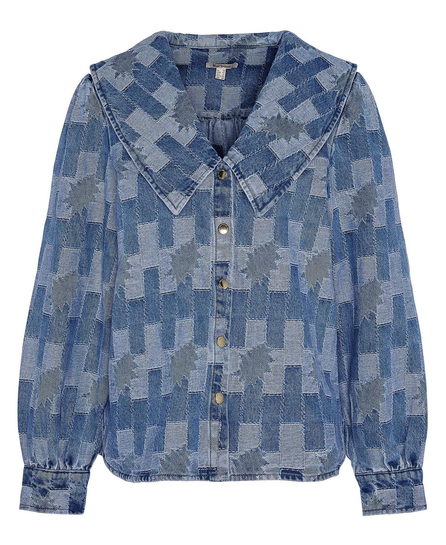 Bowhill Patchwork Denim Shirt