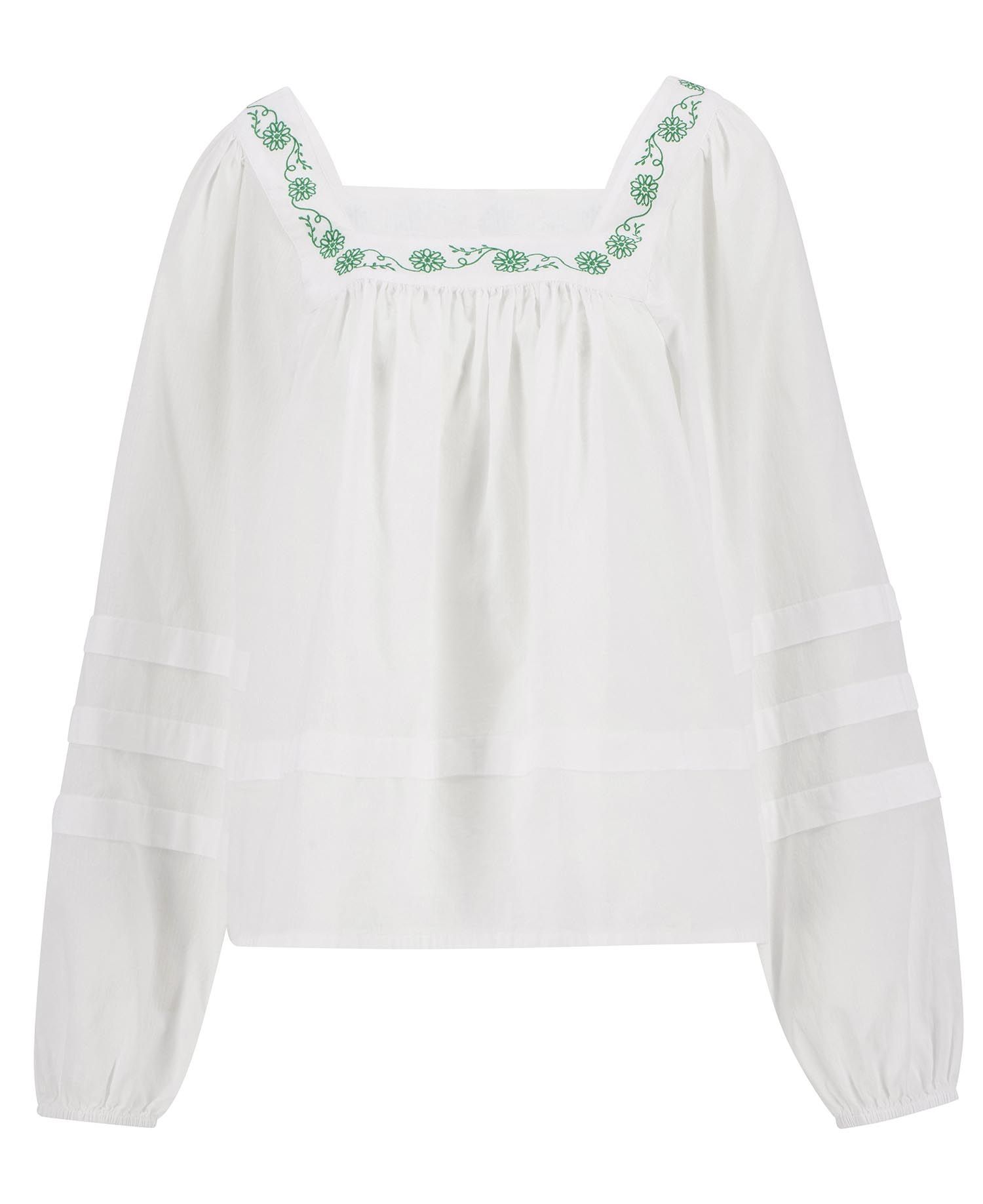 Ash Embroidered Blouse
