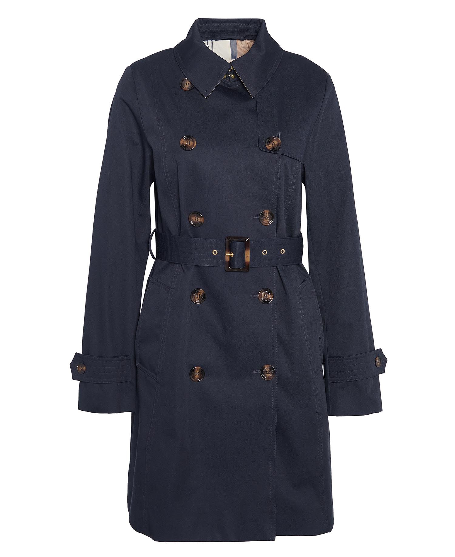 Short Greta Showerproof Trench Coat