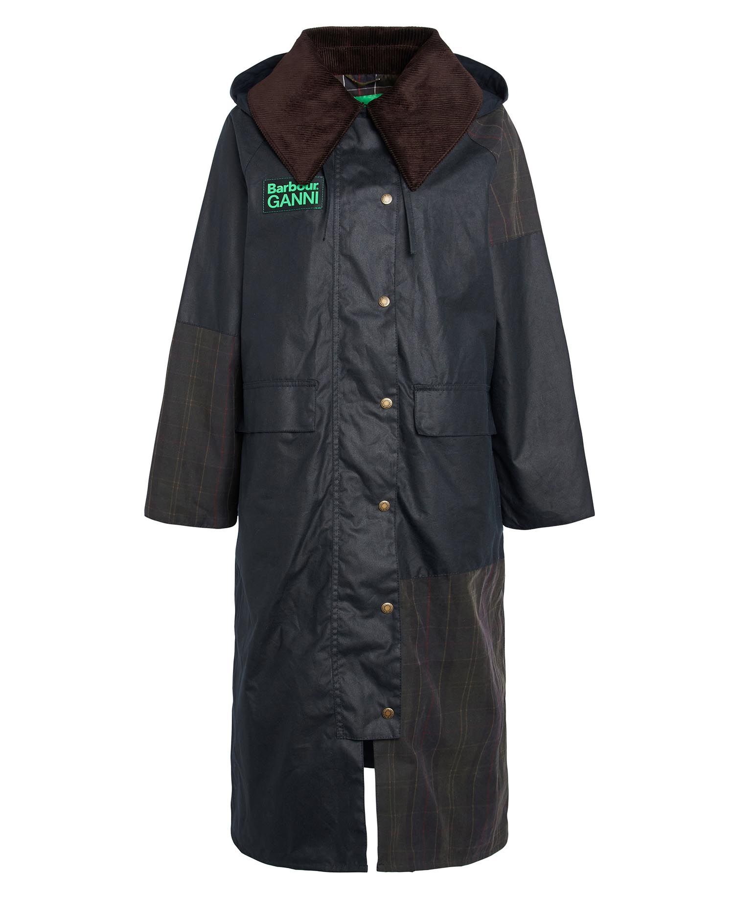 Barbour x GANNI Burghley Wax Jacket