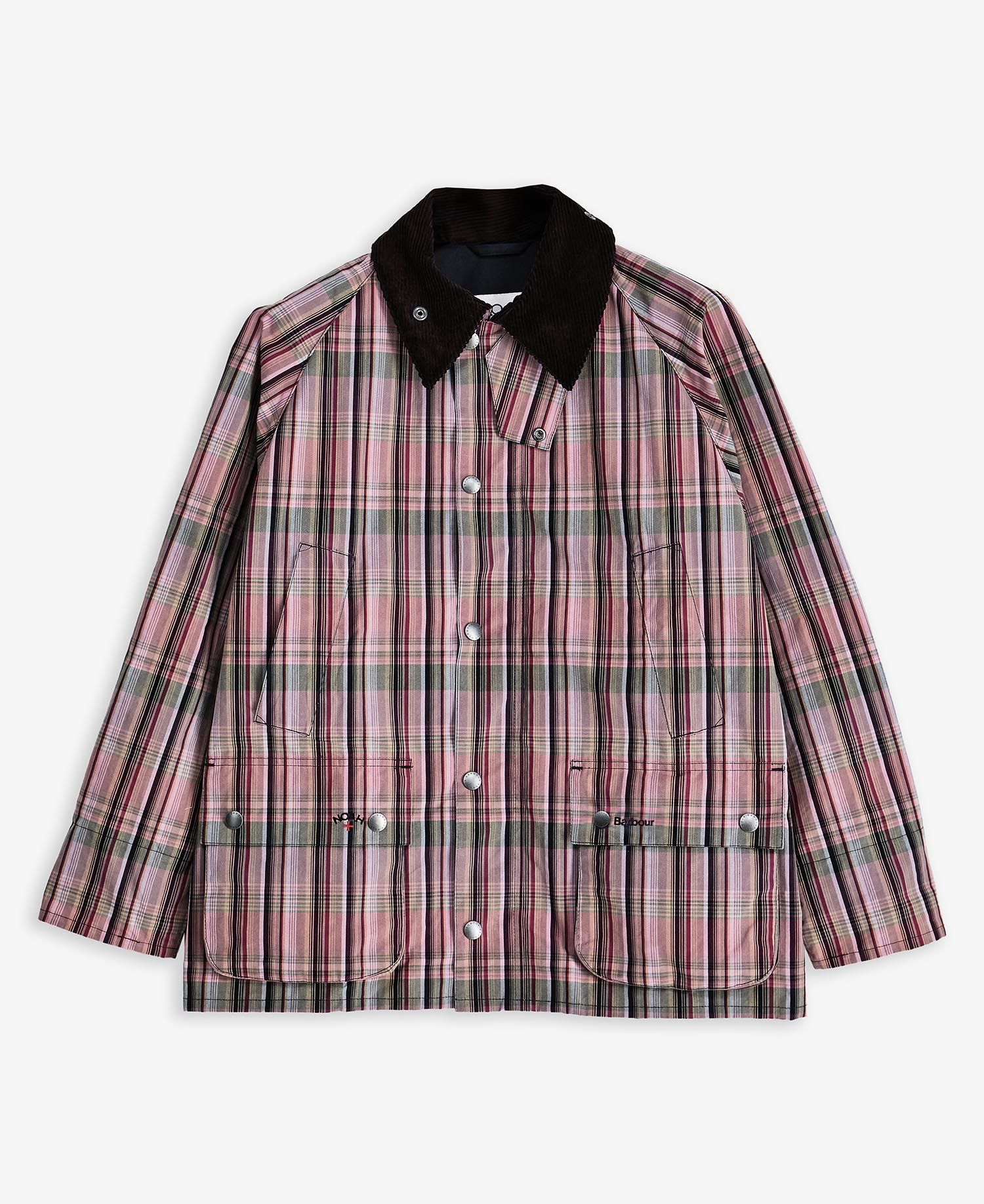 Barbour x NOAH Madras Bedale Casual Jacket