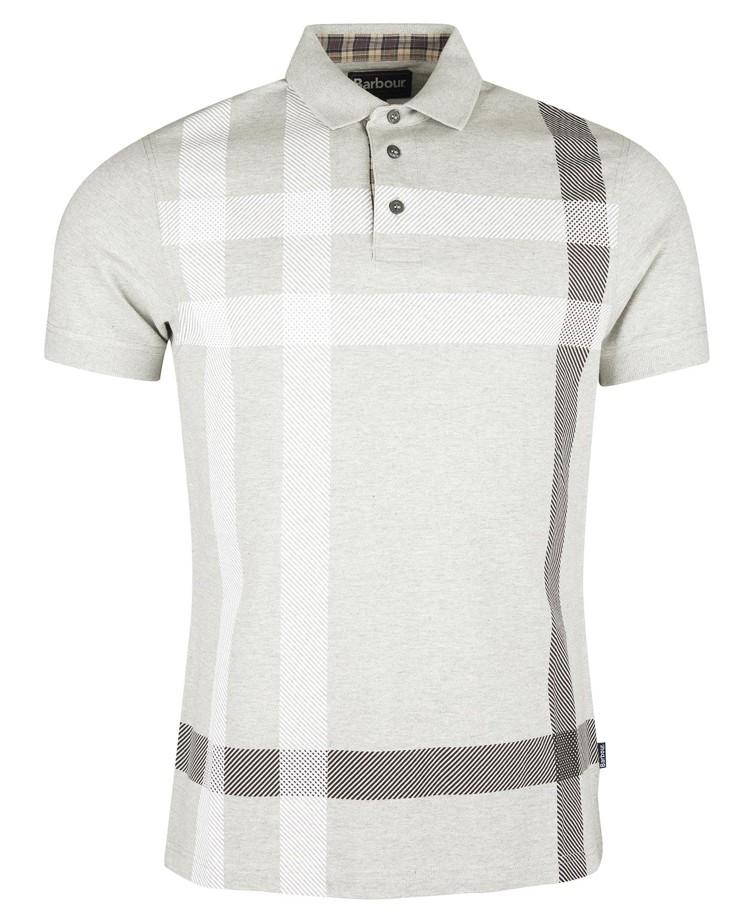 Blaine Oversized Tartan Polo Shirt