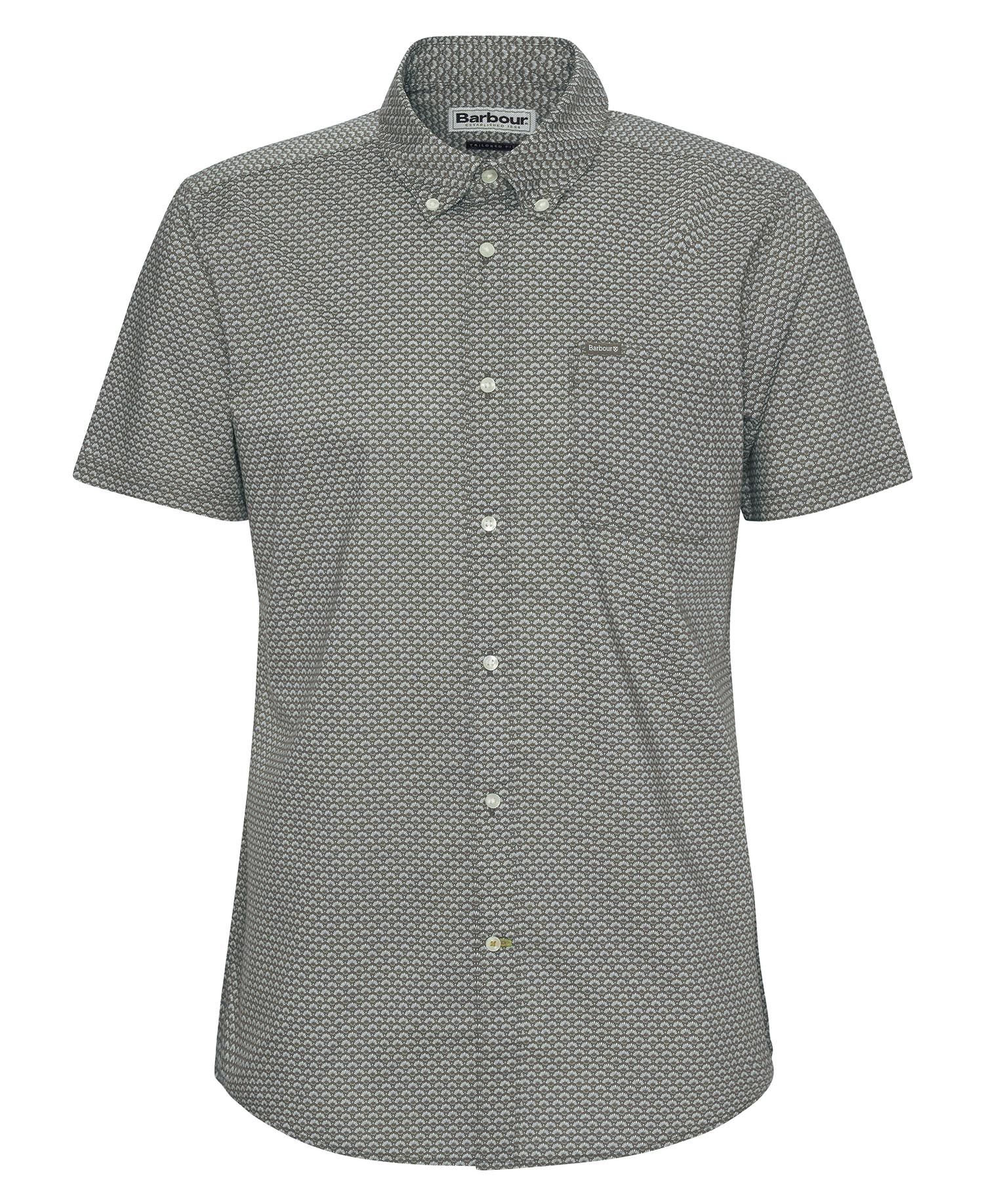 Shell Tailored Short-Sleeved Polo Shirt