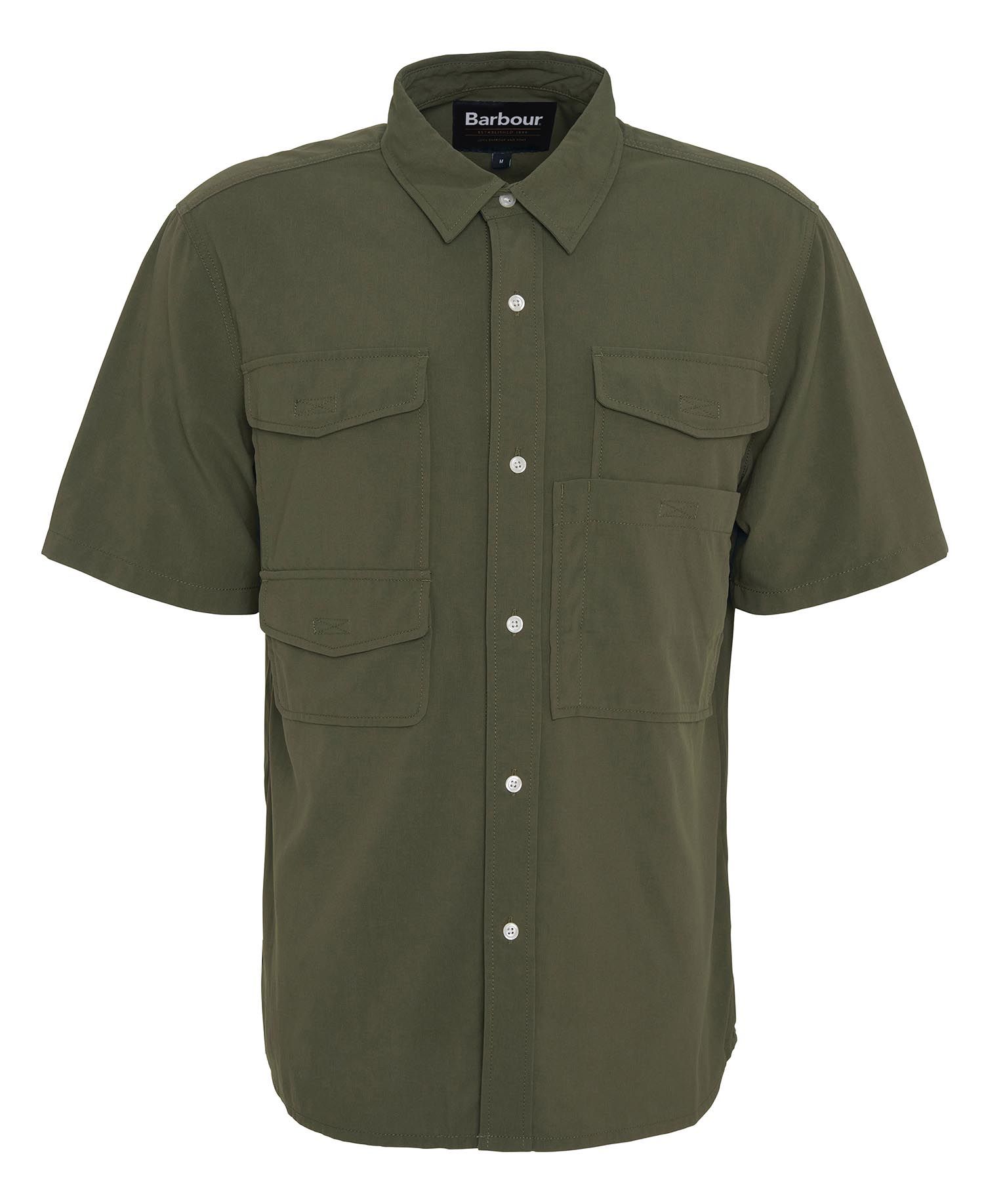 Lisle Safari Oversized Short-Sleeved Shirt