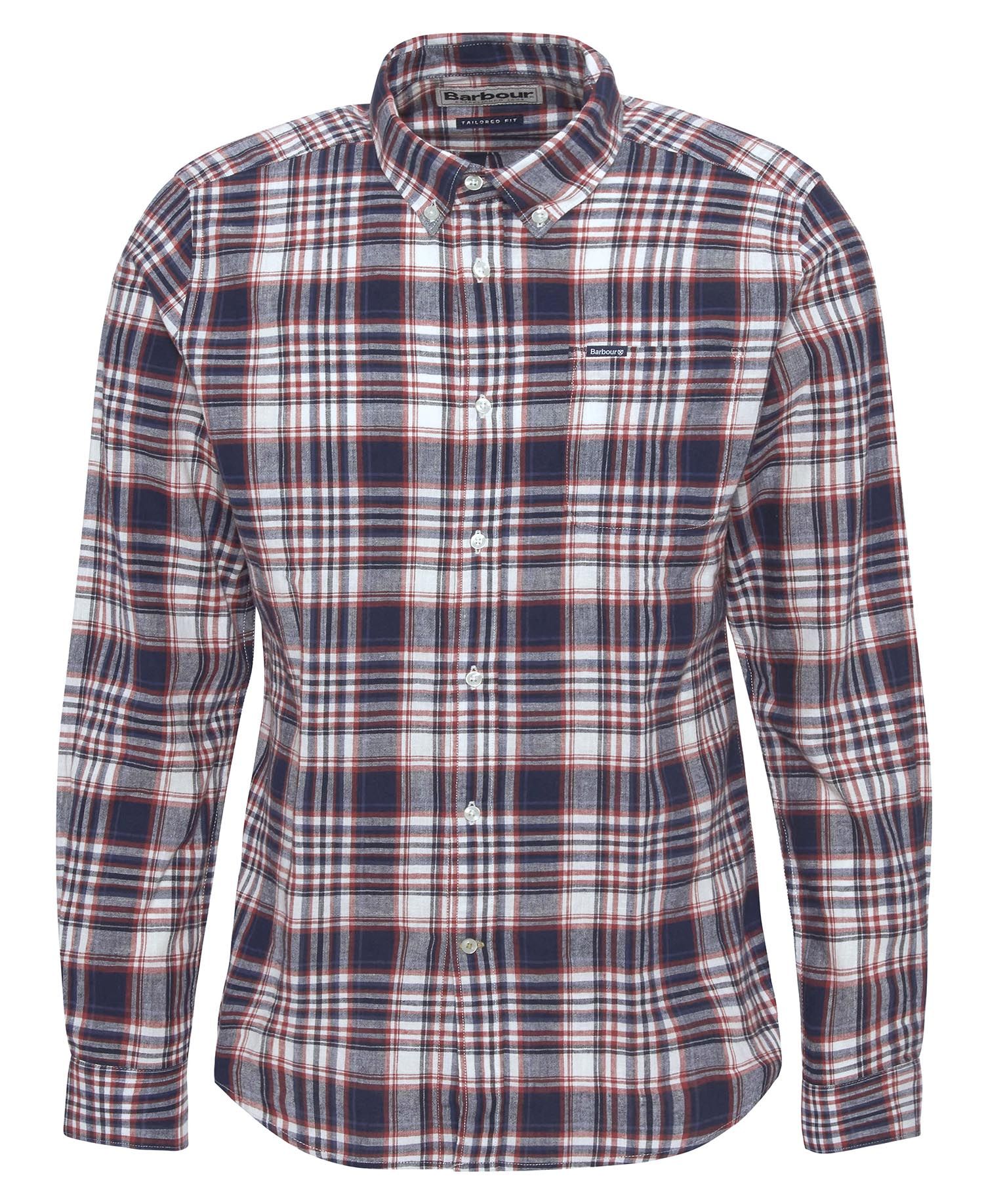 Bridport Linen Tailored Long-Sleeved Shirt