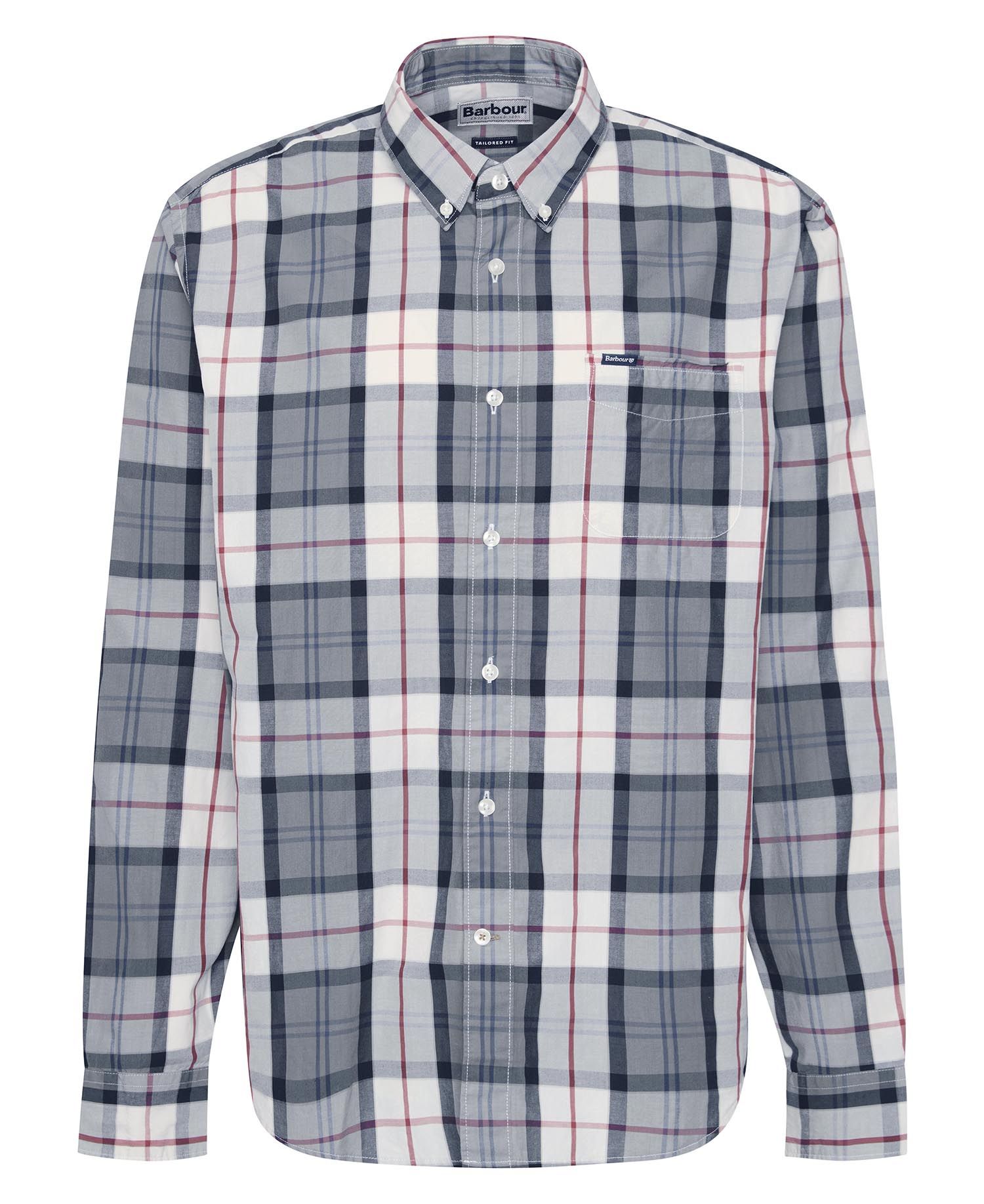 Camicia a maniche lunghe Laggon in tartan con vestibilità comoda