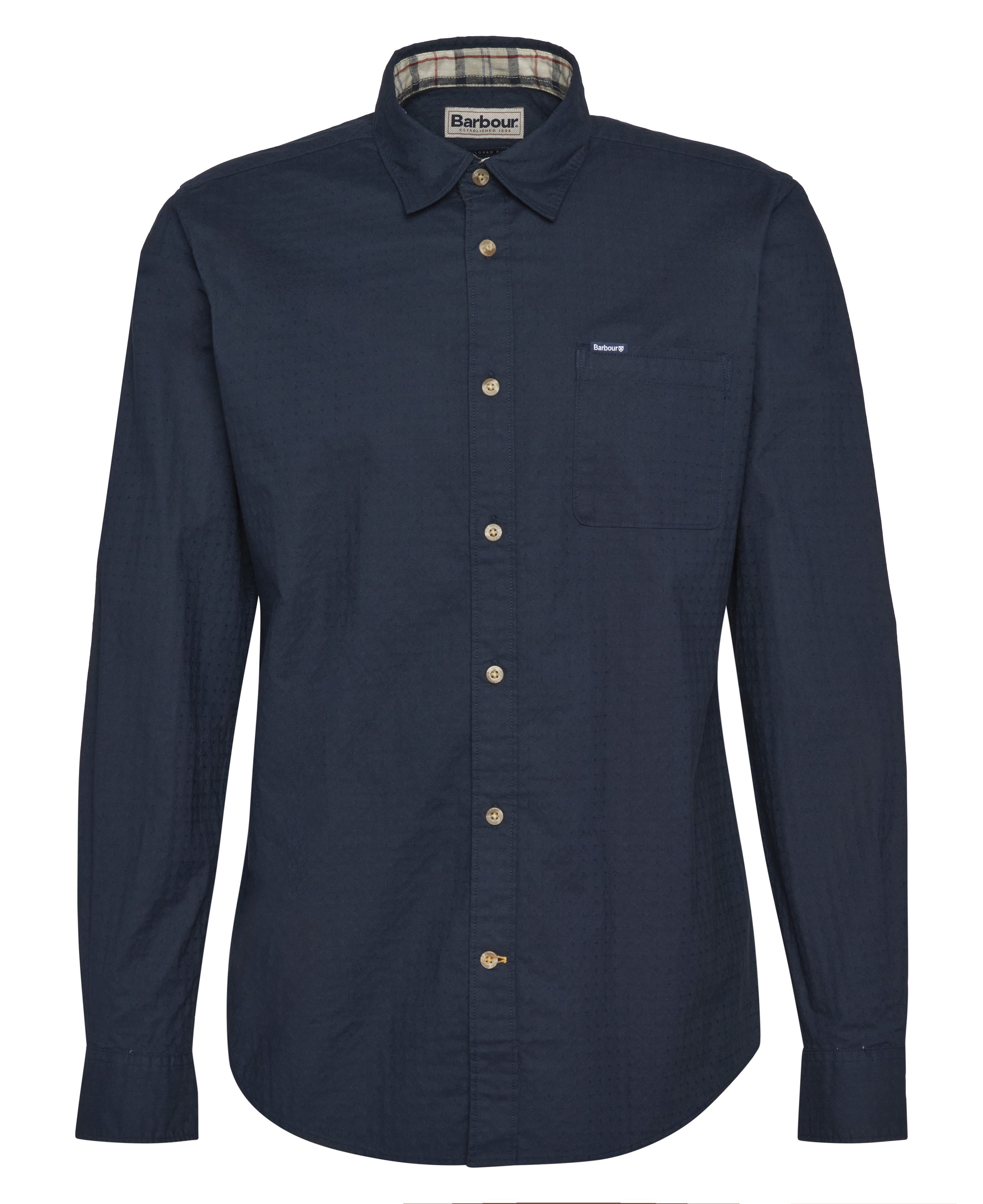 Hemd Irvine Textured Tailored
