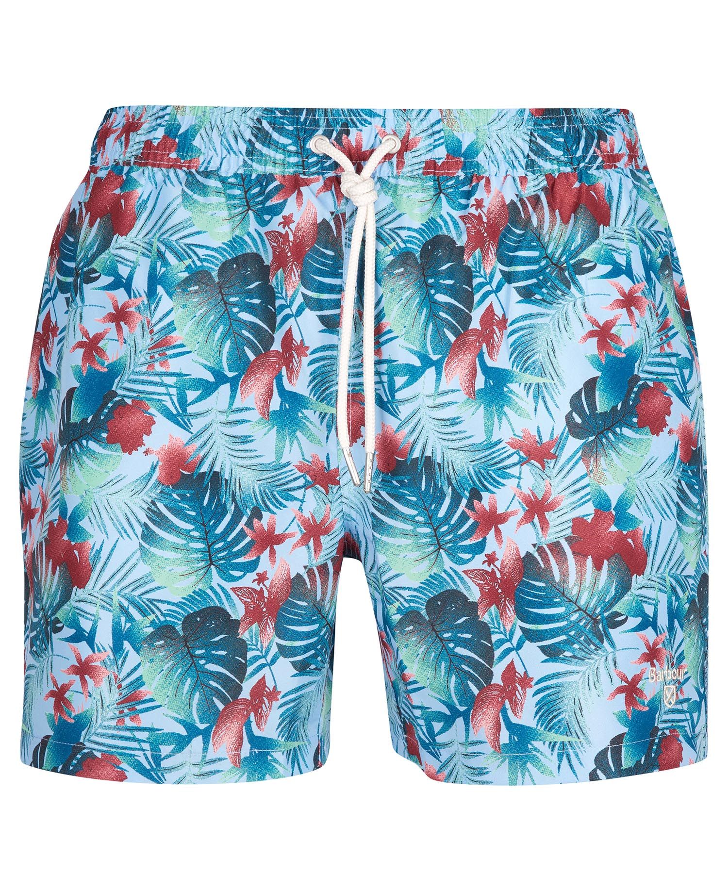 Barbour Hawaiian Print Swim Shorts