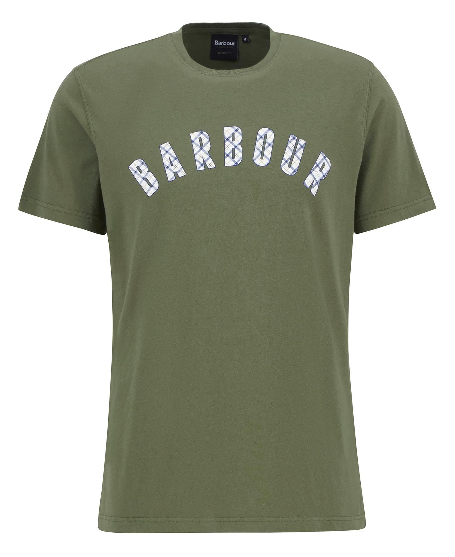 T-shirt con logo in tartan Torpoint