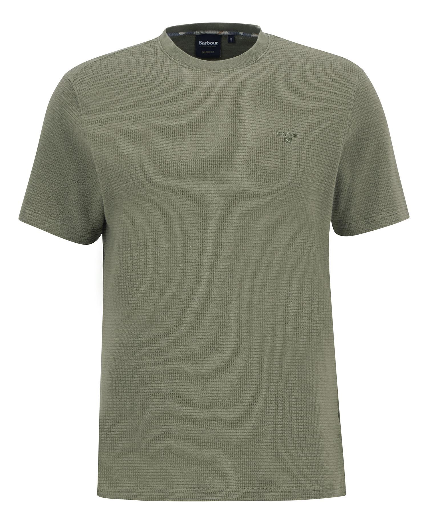 T-Shirt Platford a nido d’ape leggermente aderente