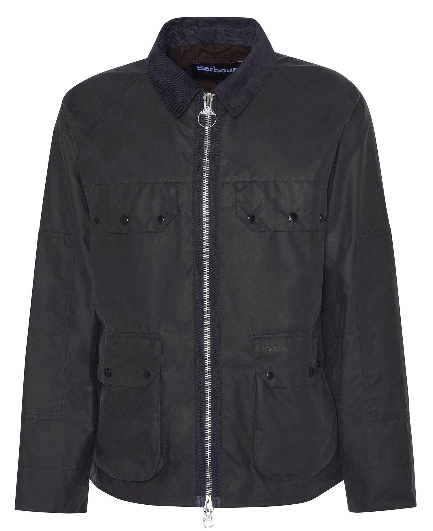Re-Engineered Short Bedale Waxed Jacket