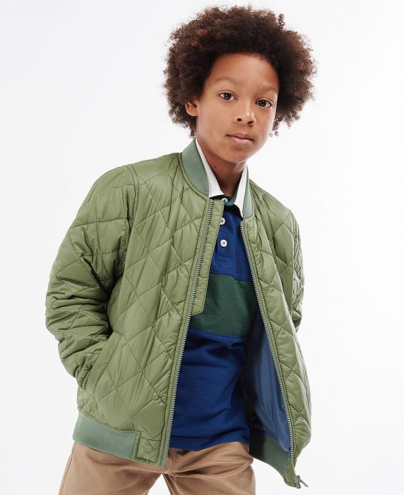 Barbour Boys Galento Quilted Jacket