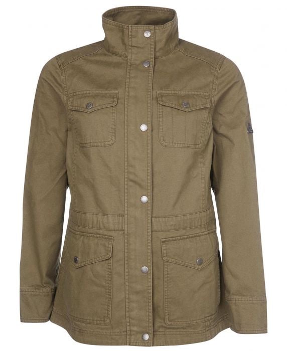 barbour military jacket womens