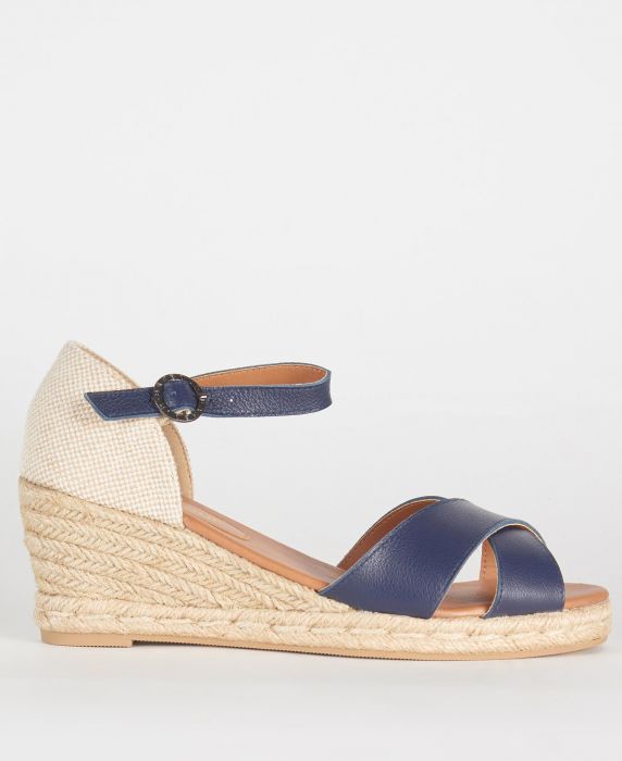 ladies barbour sandals