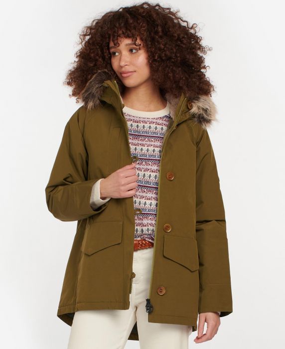 Barbour maya waterproof hooded jacket shop