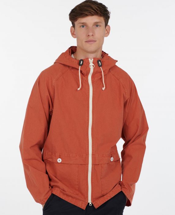 barbour international casual hooded jacket