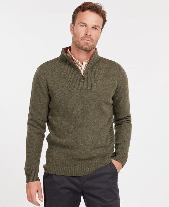 Barbour Nelson Essential Half Zip Jumper