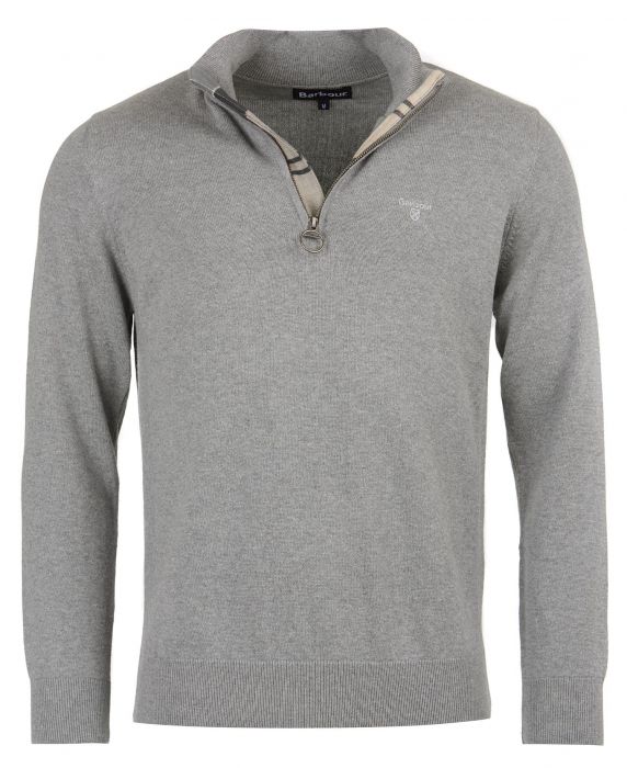 barbour full zip sweater