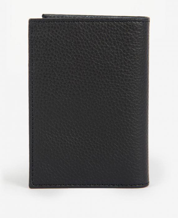 Barbour Contrast Leather Billfold Wallet