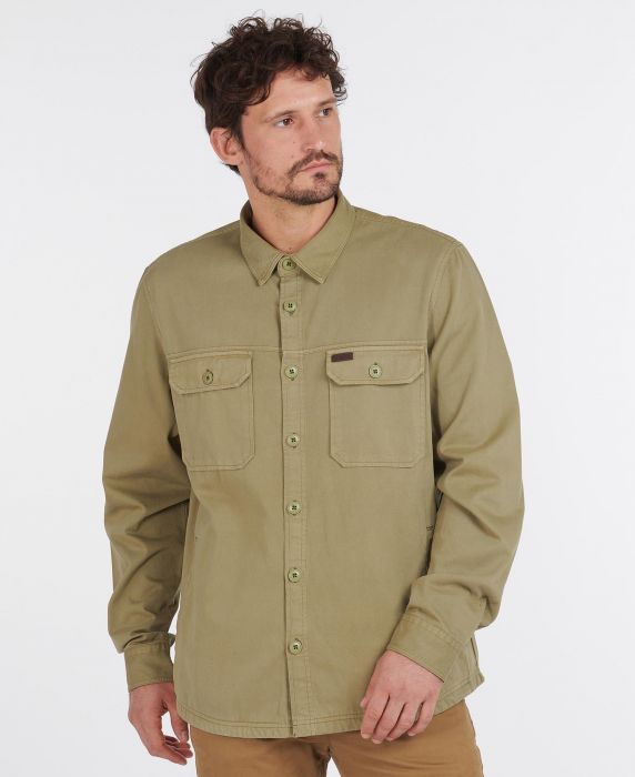 barbour mens overshirt