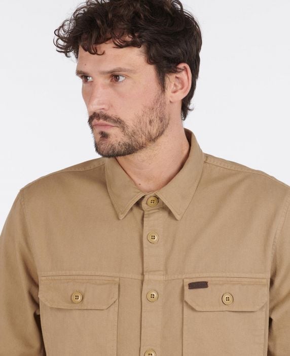 barbour mens overshirt