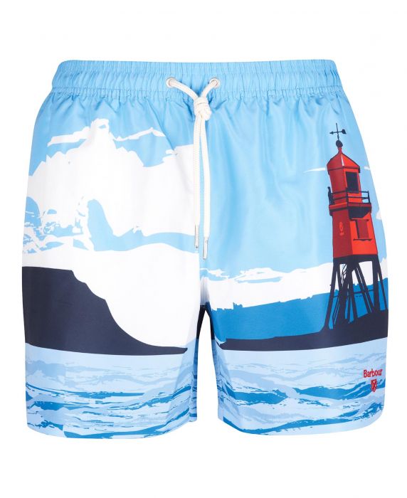 Barbour Beacon Print Swim Shorts