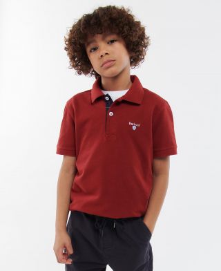 Barbour Boys' Tartan Polo Shirt