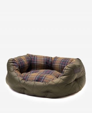 Barbour Hundebett Quilted klein