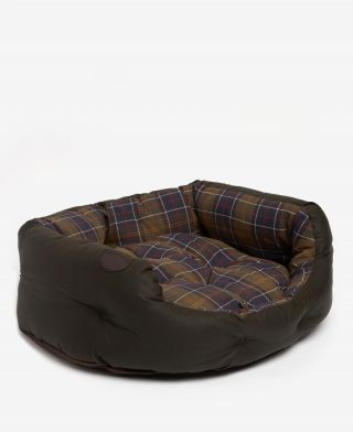 Wax/Cotton Dog Bed 30in