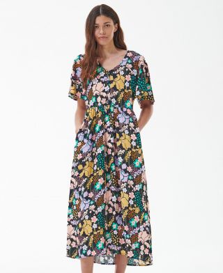 Maxi abito Acanthus Barbour