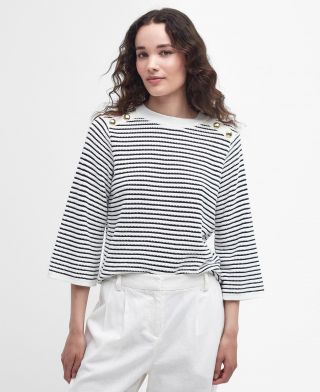 Macy Knitted Striped Jumper