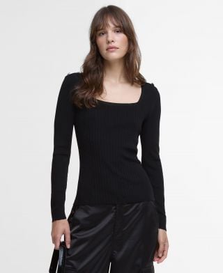 Raegan Square-Neck Jumper