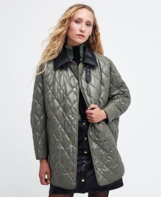 Barbour x House of Hackney Tolsford Quilted Cape