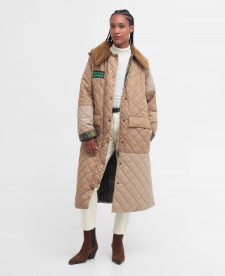Barbour x GANNI Steppjacke Burghley