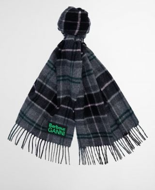 Barbour x GANNI Tartan Scarf