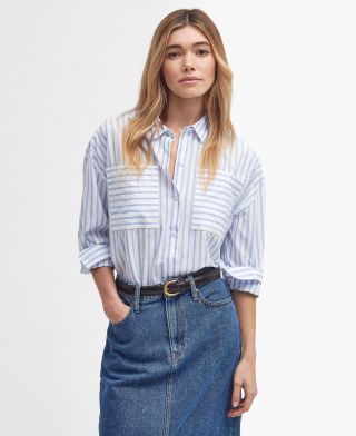 Nicola Striped Relaxed Long-Sleeved Shirt