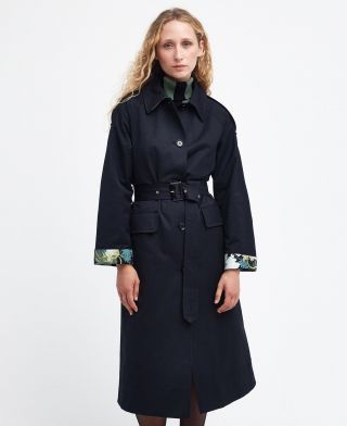 Barbour x House of Hackney Queensbridge Showerproof Trench Coat