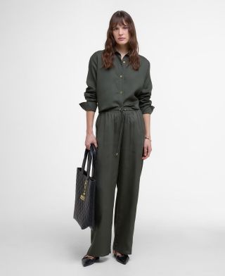 Clara Relaxed Wide-Leg Trousers
