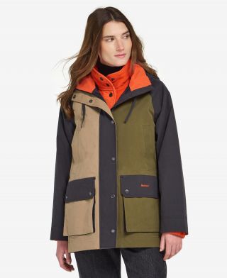 Barbour Lowland Patch Beadnell Waterproof Jacket