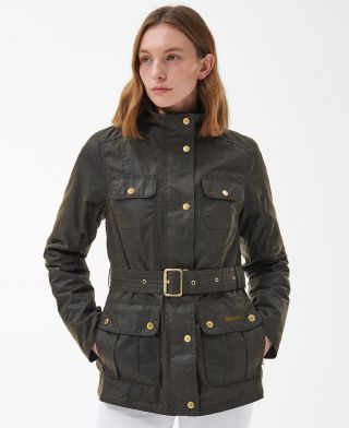 Barbour Wachsjacke Winter Belted Utility