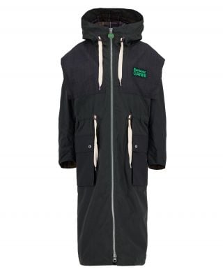 Barbour x GANNI Waxed Parka Jacket