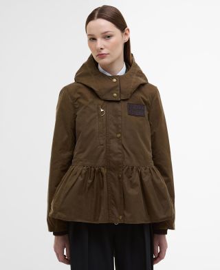 Barbour x ERDEM Wachsjacke Dhalia