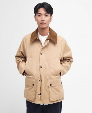 Jacke Peached Oversized Bedale Casual