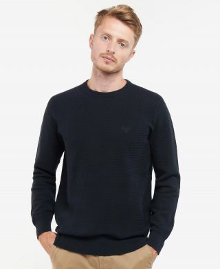 Barbour Fleming Knitted Crew Neck Jumper