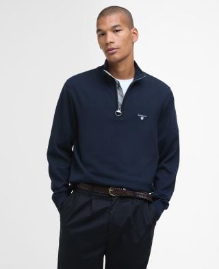 Pullover Lingwood Compact Cotton Half-Zip